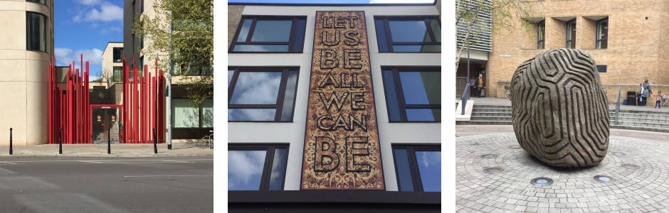 Cambridge public art montage