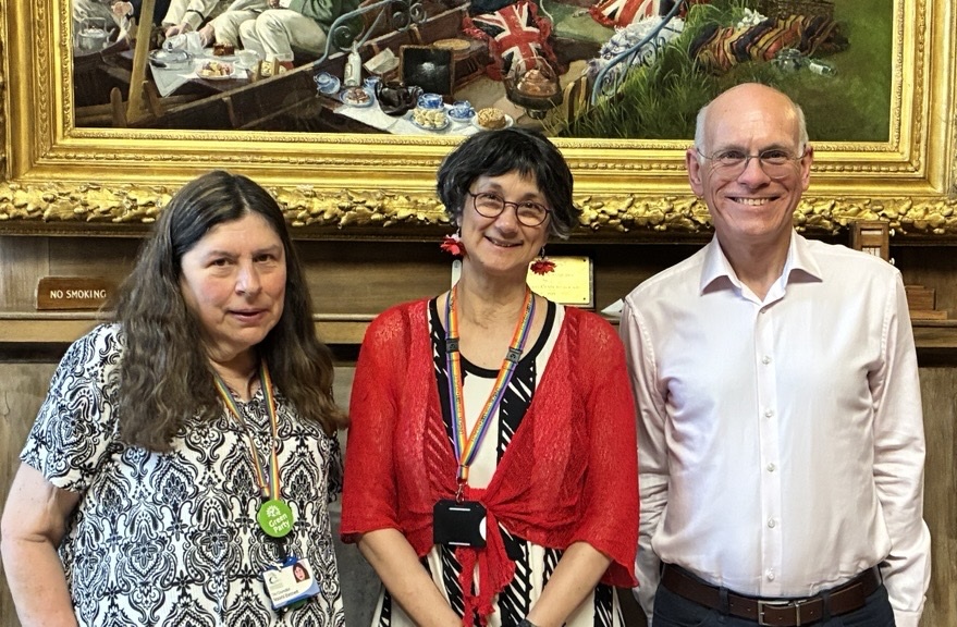 Photo of the three group leaders on Cambridge City Council