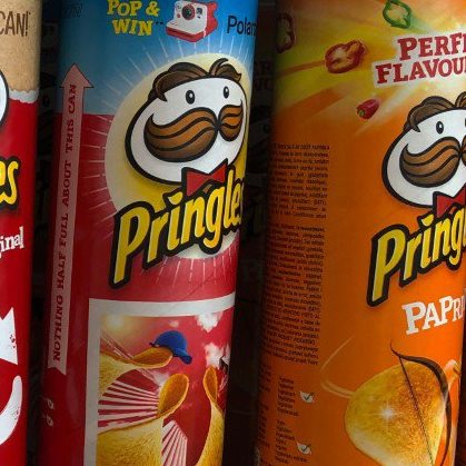 Crisp tubes such as Pringles