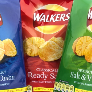 Crisp packets including multipacks