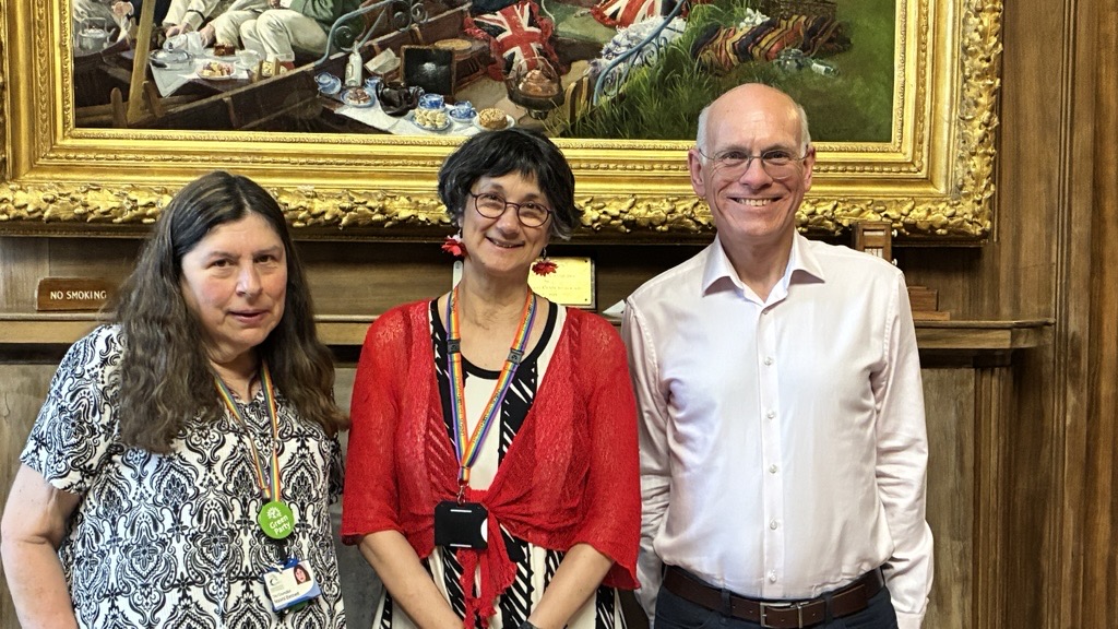Councillor Naomi Bennett, Councillor Katie Thornburrow and Councillor Tim Bick