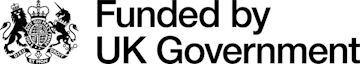 ‘Funded by UK government’ logo